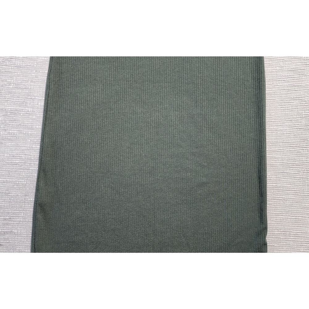 Blue Rain Francesca’s Ribbed Midi Dress Sleeveless Stretch Green Size L - Picture 13 of 16